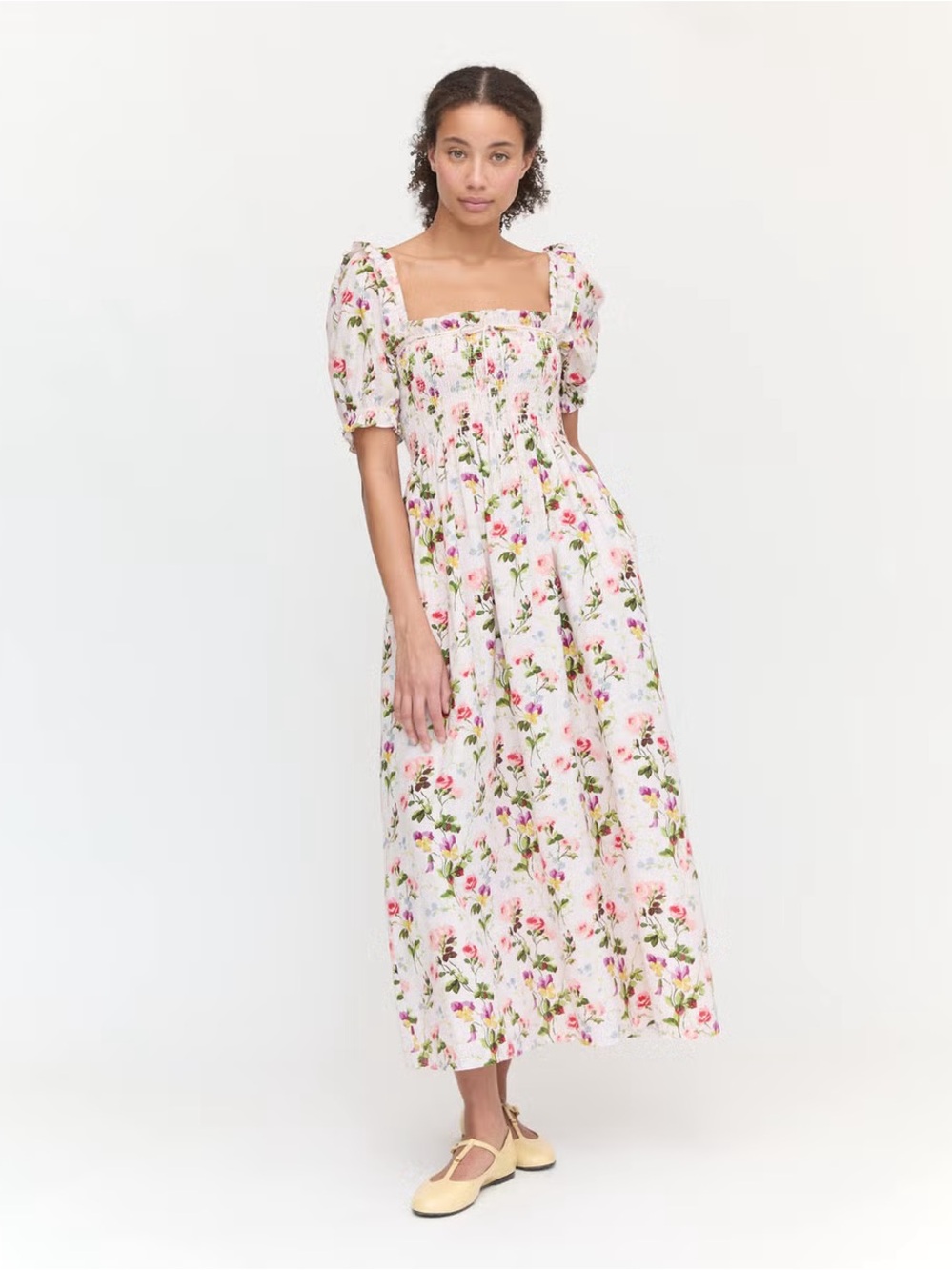 Hill House Scarlett Nap Dress Pink Bluebonnet